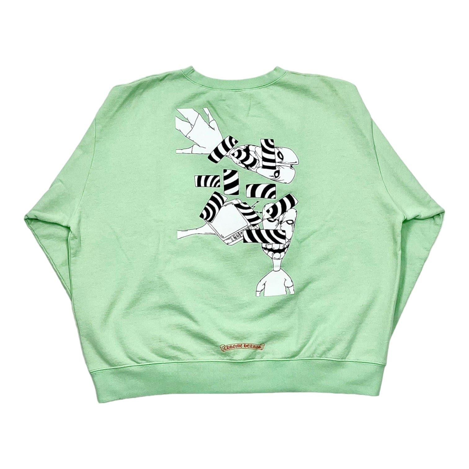 Chrome Hearts Matty Boy Lust Crewneck Sweatshirt Seafoam Pre-Owned