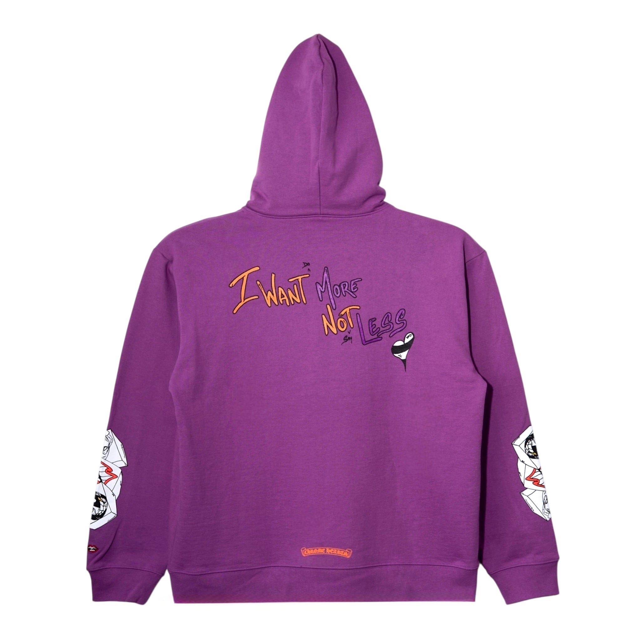 Chrome Hearts x Matty Boy Thats That Logo Hooded Sweatshirt Purple Mul