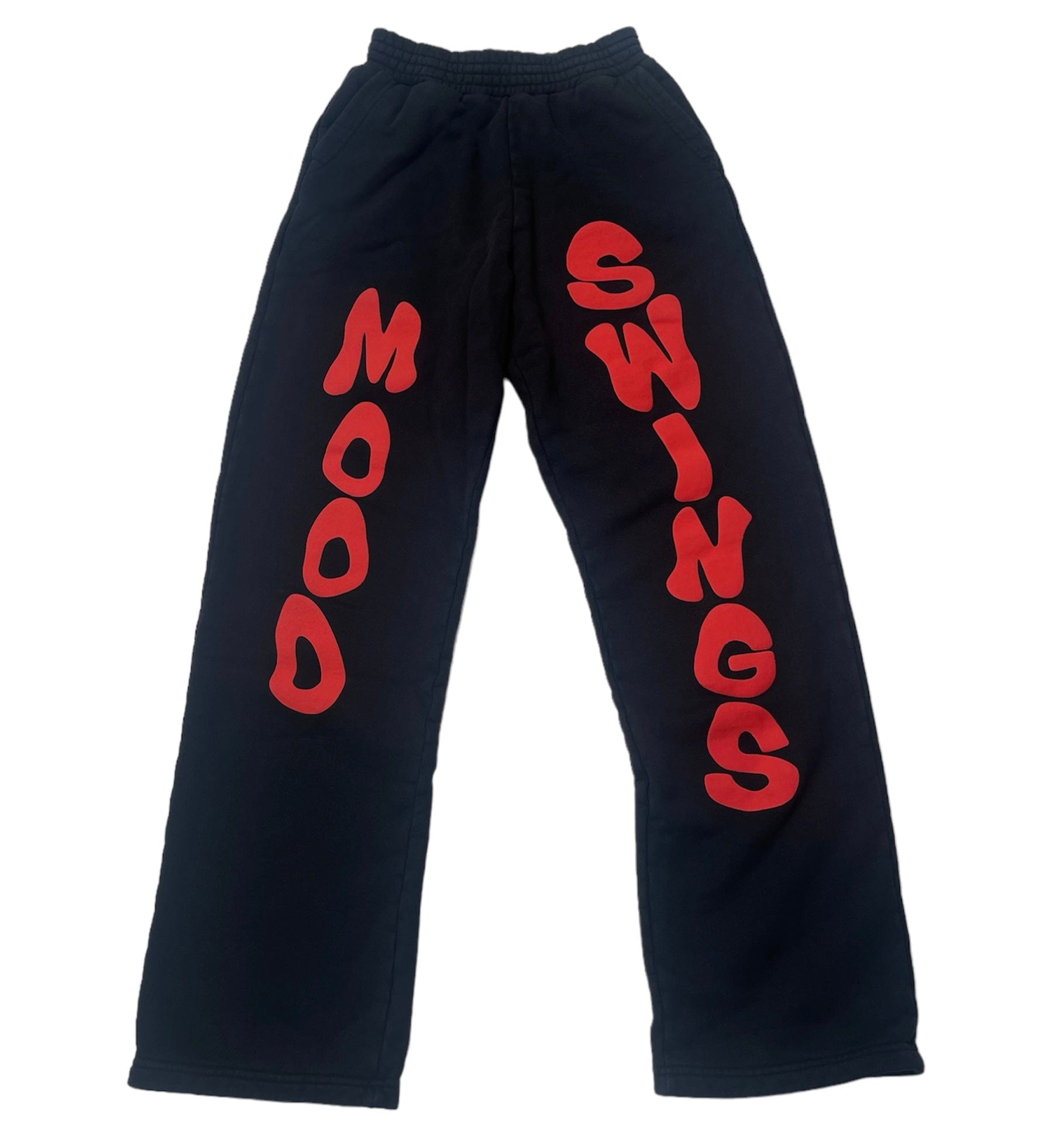 Mood Swings Logo Sweatpants Black Red