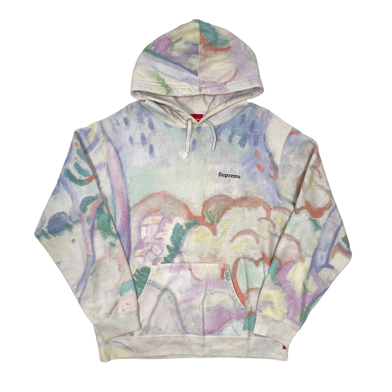 Supreme Landscape Hooded Sweatshirt Multicolor Pre-Owned – Origins NYC