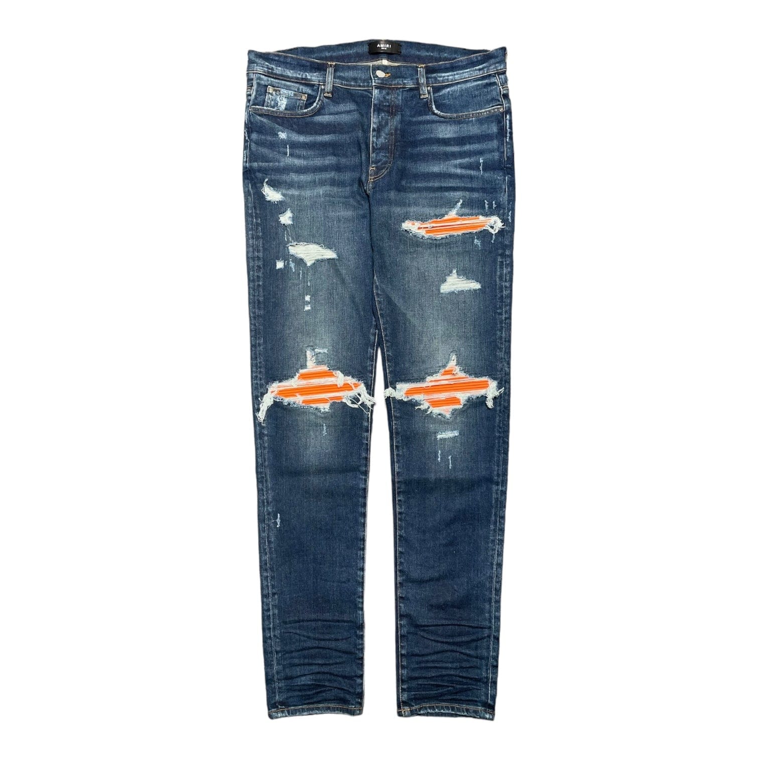 Clothing Mike Amiri Jeans Size 40 Amiri Blue Denim Distressed