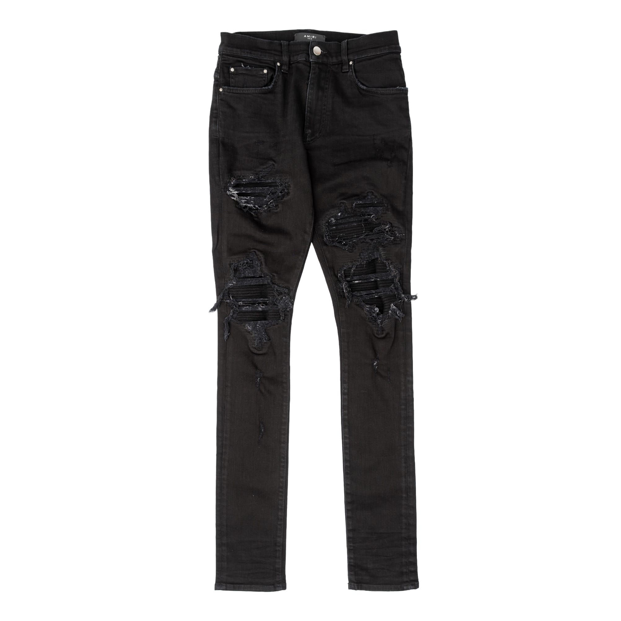 Amiri MX1 Cashmere Patch Jeans Black (2018)