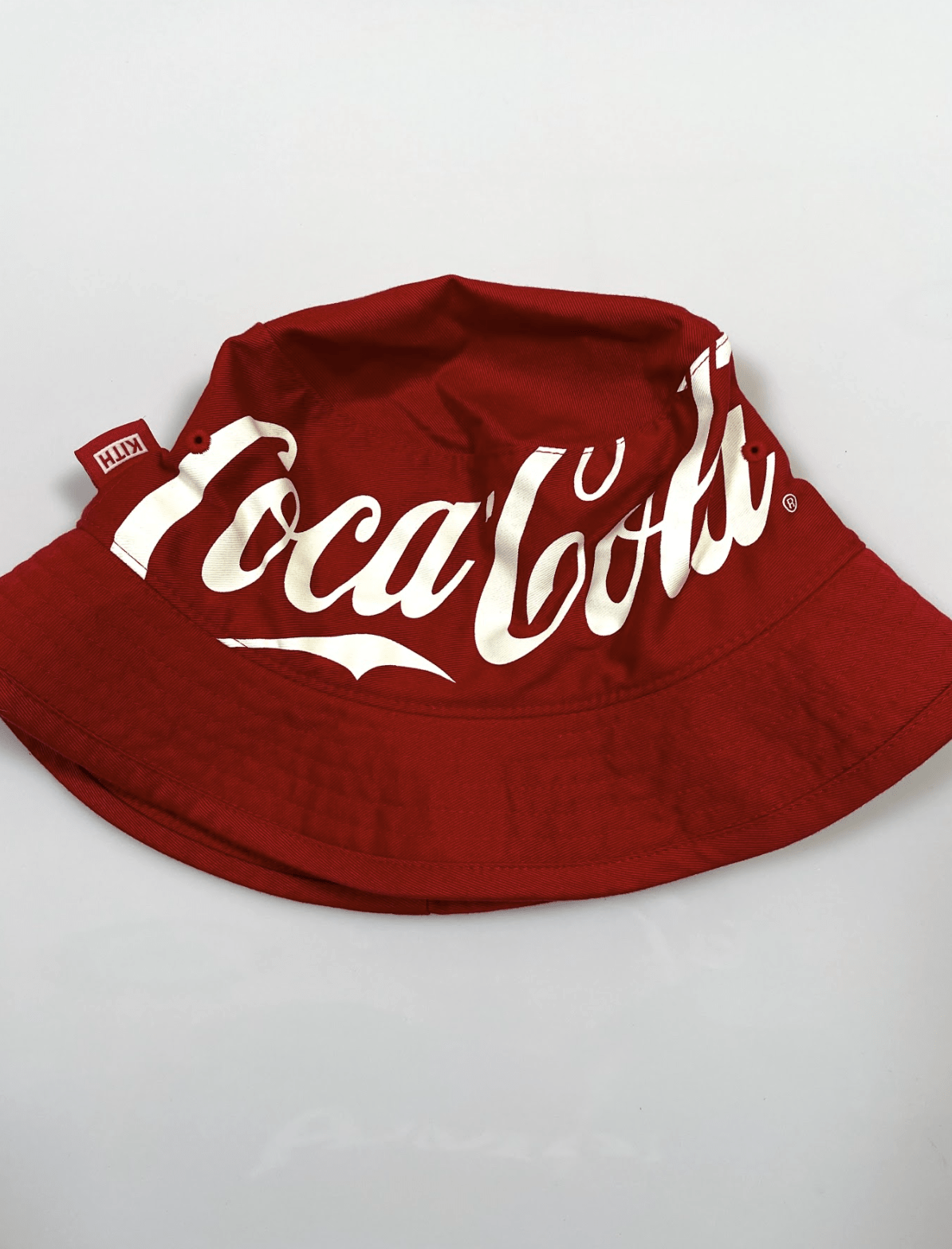 Kith x Coca-Cola Script Bucket Hat Red Pre-Owned