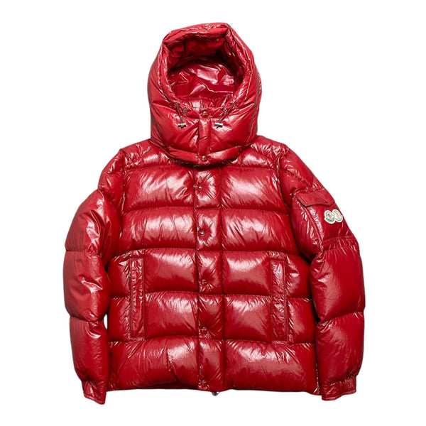 モンクレール★MONCLER★ANTHIA★艶深赤 モンクレール☆MONCLER☆ANTHIA☆艶深赤 MONCLERダウンジャケット