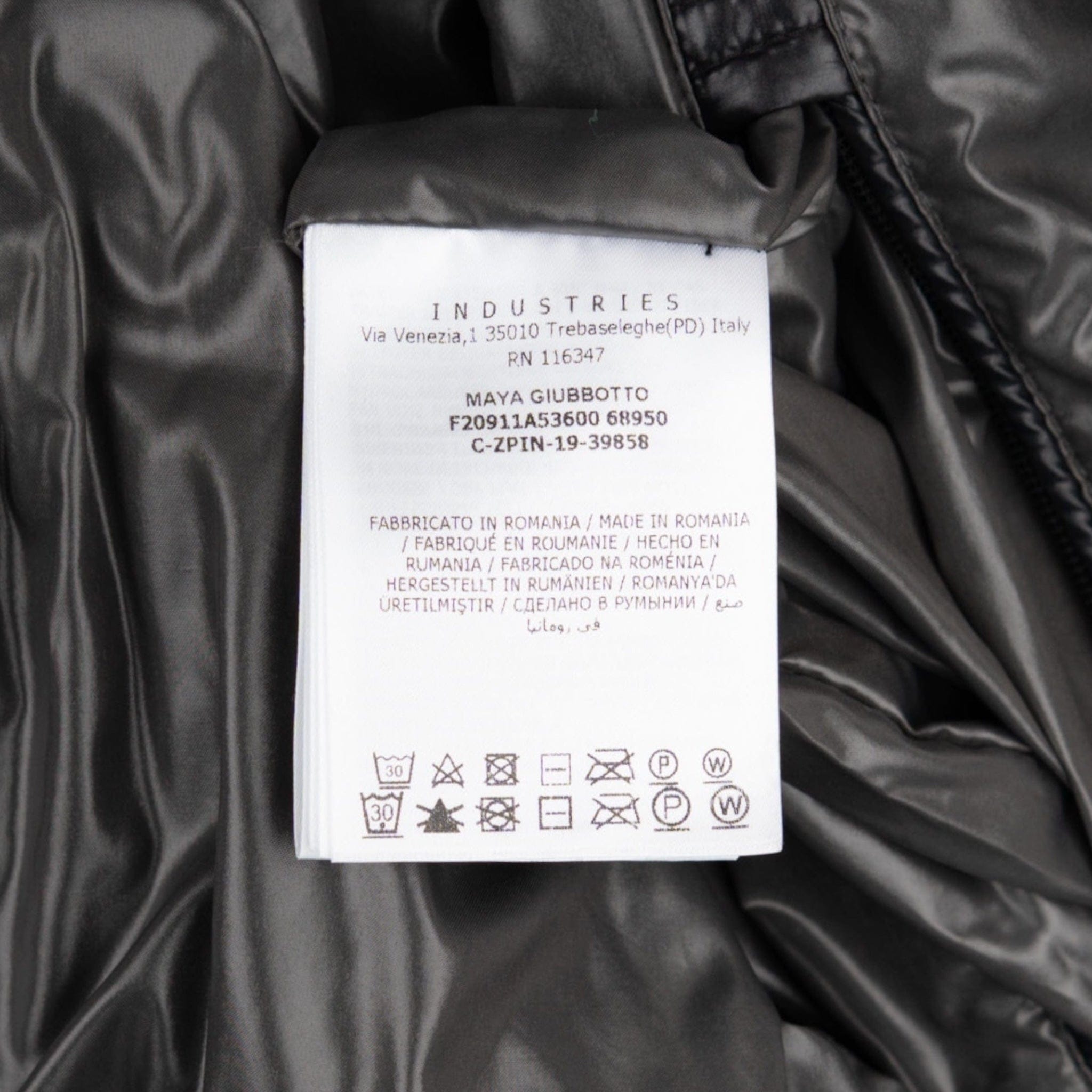 その他 8 Moncler Maya Short Down Jacket Black Pre-Owned