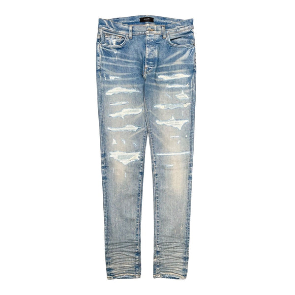 ❤️AMERI❤️DENIM LAYERED TAPERED PANTS パンツ AMERI DENIM LAYERED TAPERED PANTS Ameri / DENIM