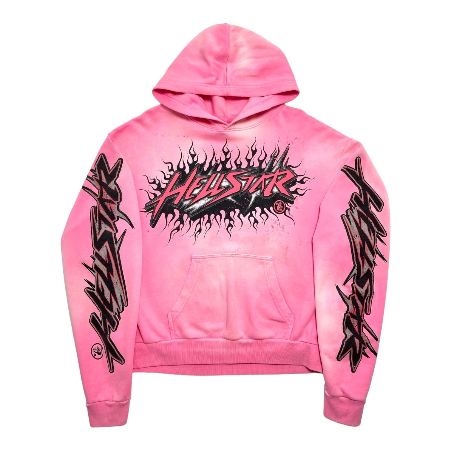 Hellstar Studios Brainwashed Hooded Sweatshirt Pink (Without Brain) Pr