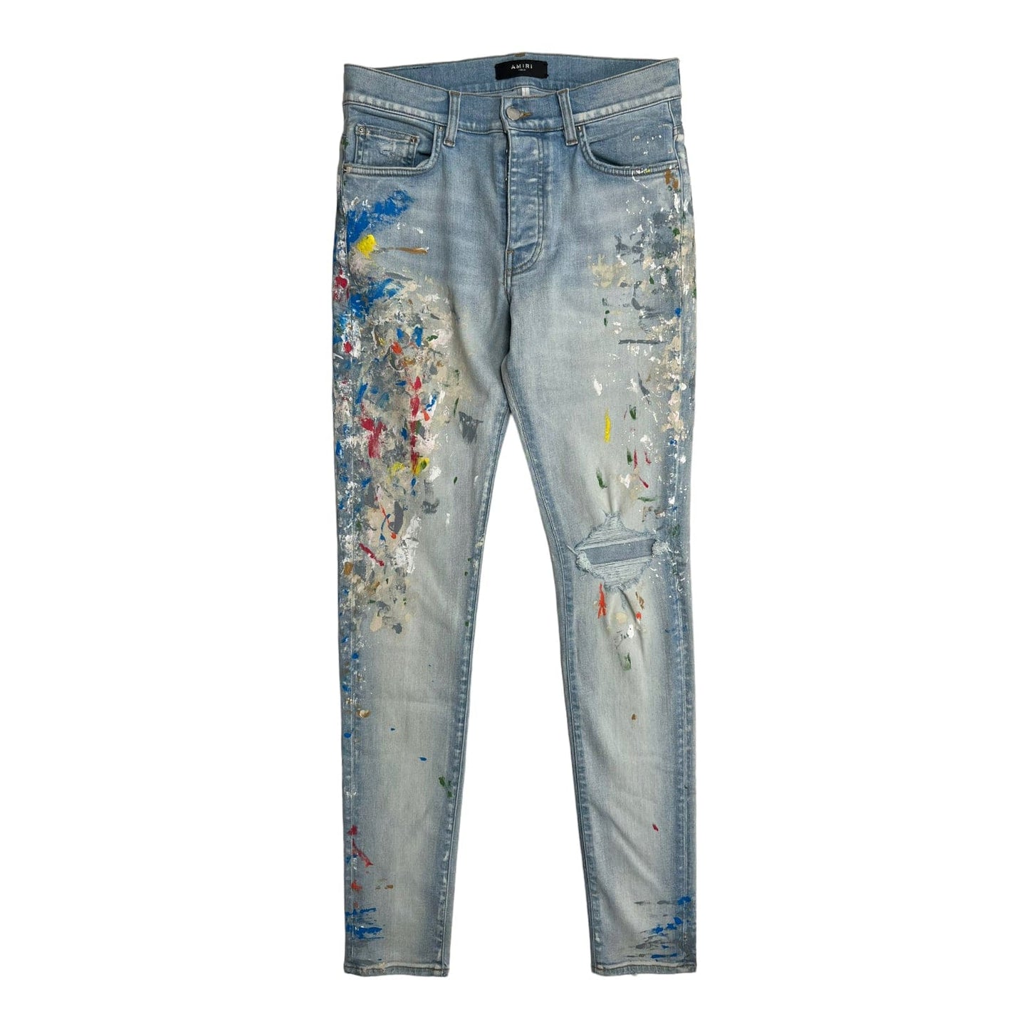 Amiri Painter Jeans Light Indigo Pre-Owned – Origins NYC