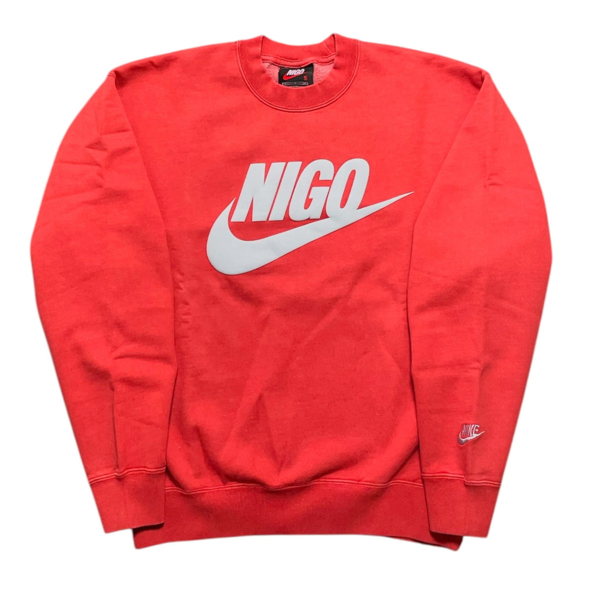 Nike x Nigo NRG Fleece Crew Sweatshirt Red