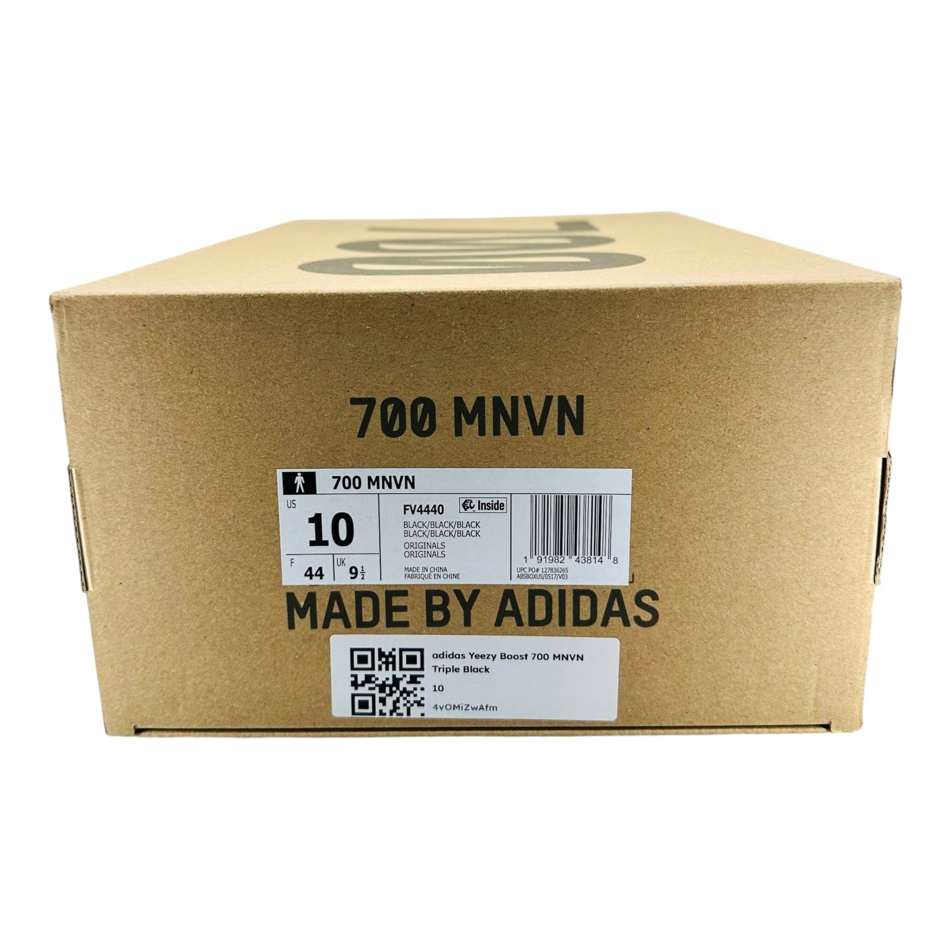 yeezy boost 700 box label adidas Yeezy Boost 700 MNVN Triple Black