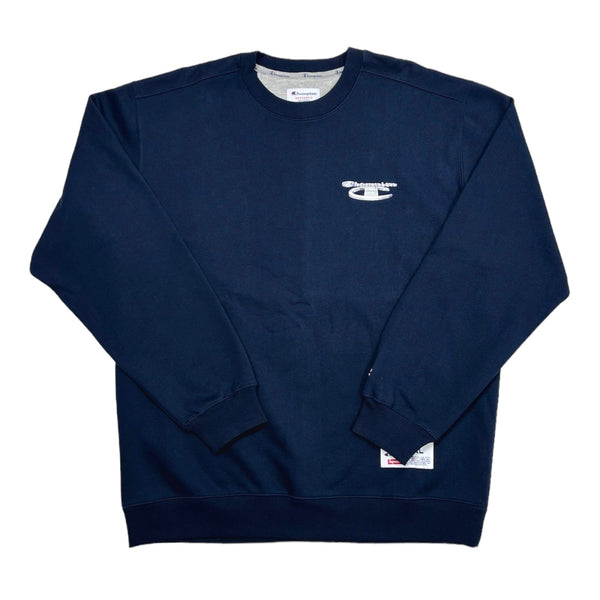 Supreme Champion 3D Metallic Crewneck Sweatshirt Navy Pre-Owned