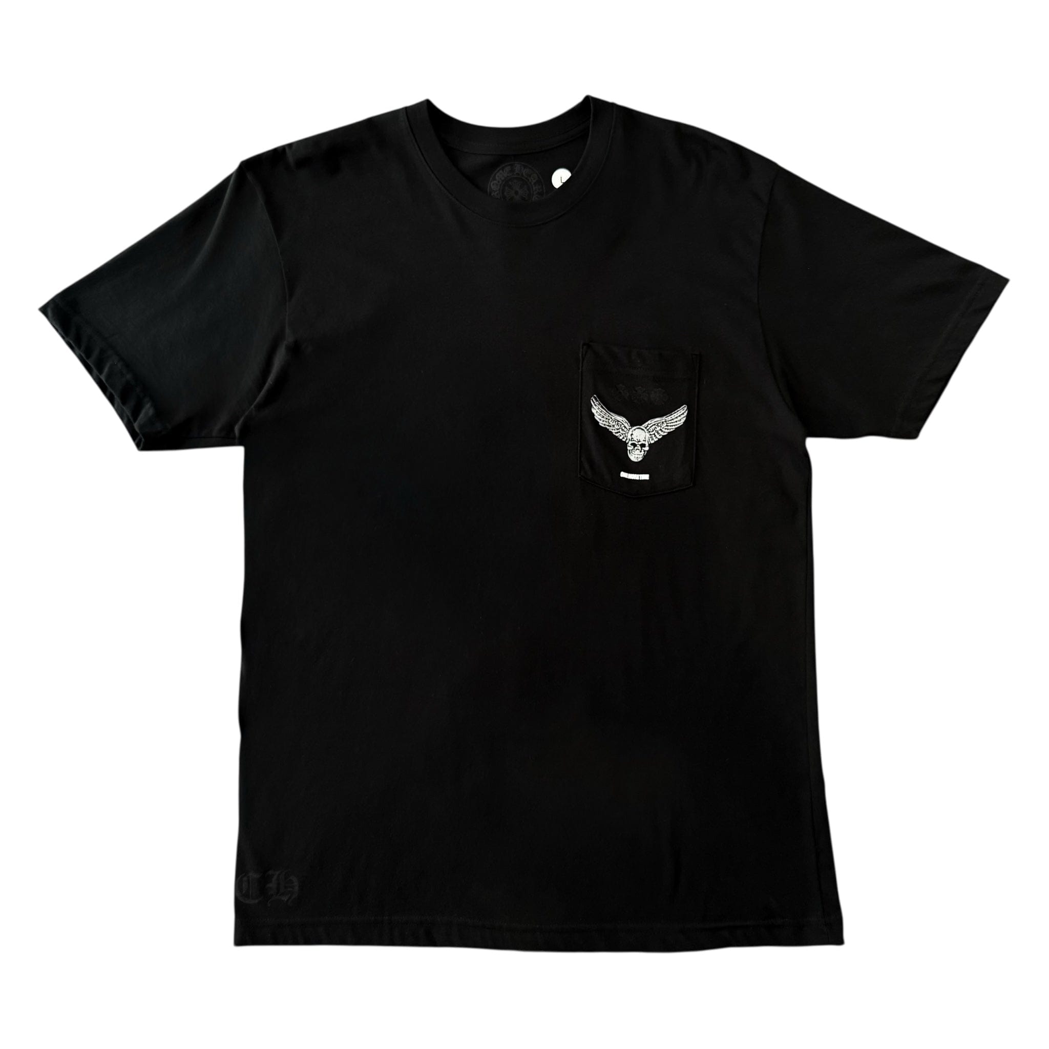 Chrome Hearts x Foti x Yungblud Aerosmith Short Sleeve Tee Shirt Black