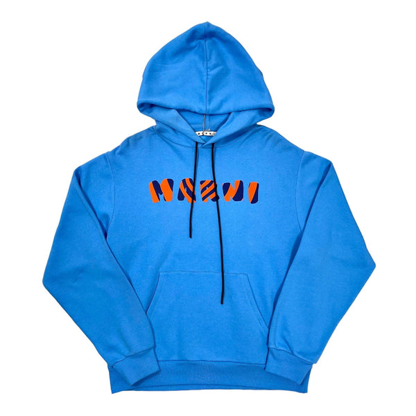 ★MARNI★ Logo Sweatshirt Blue Keanite FUMU0074PDUSCW22FLB95 Sweatshirt - Blue Kyanite – Feature