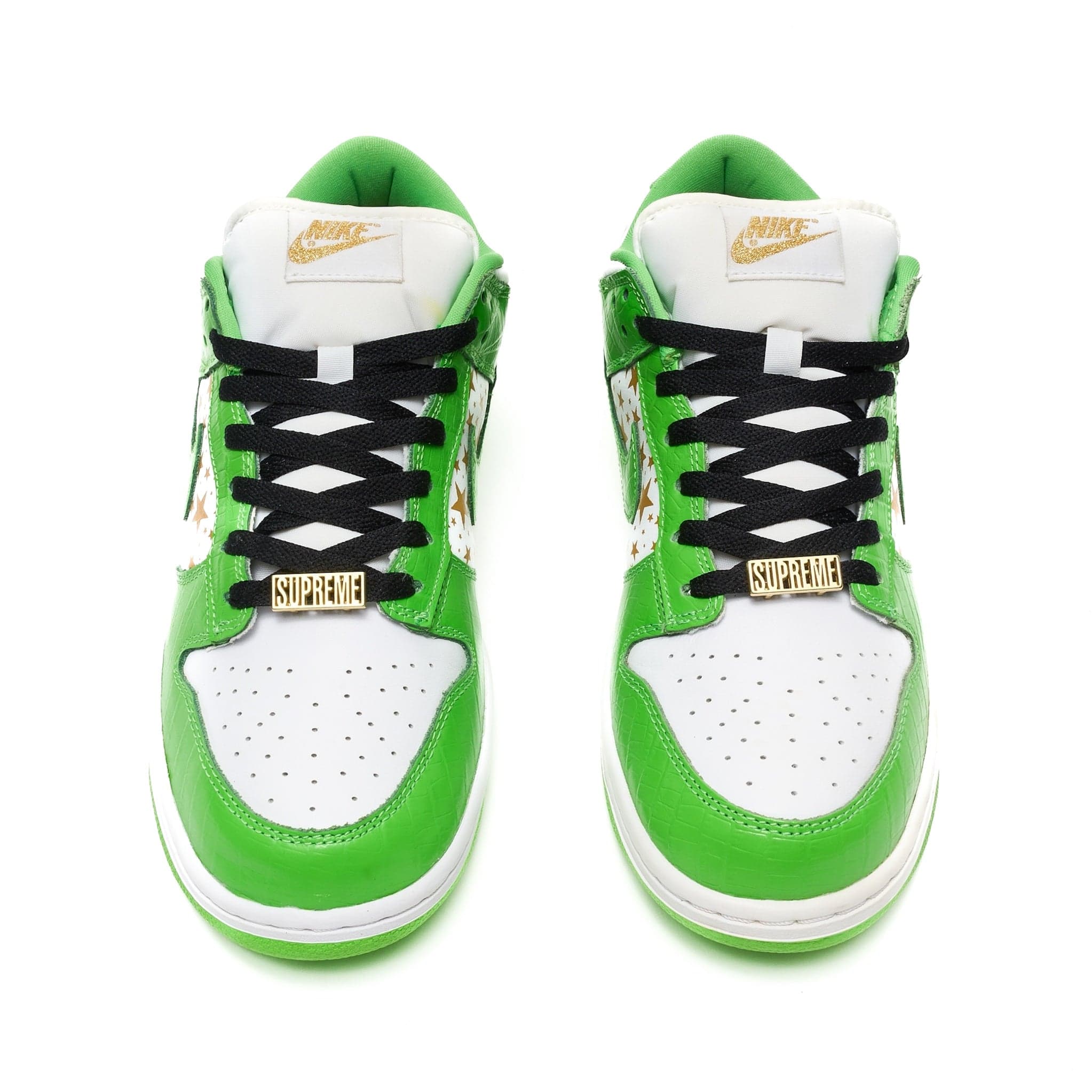 靴 Supreme Nike SB Dunk Low Mean Green Nike SB Dunk Low Supreme Stars Mean Green (2021) Pre-Owned