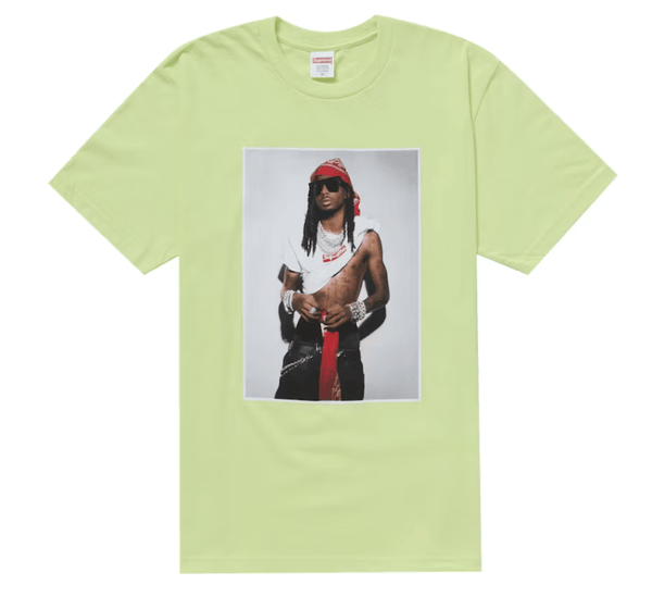 Supreme Playboi Carti Short Sleeve Tee Shirt Pale Green