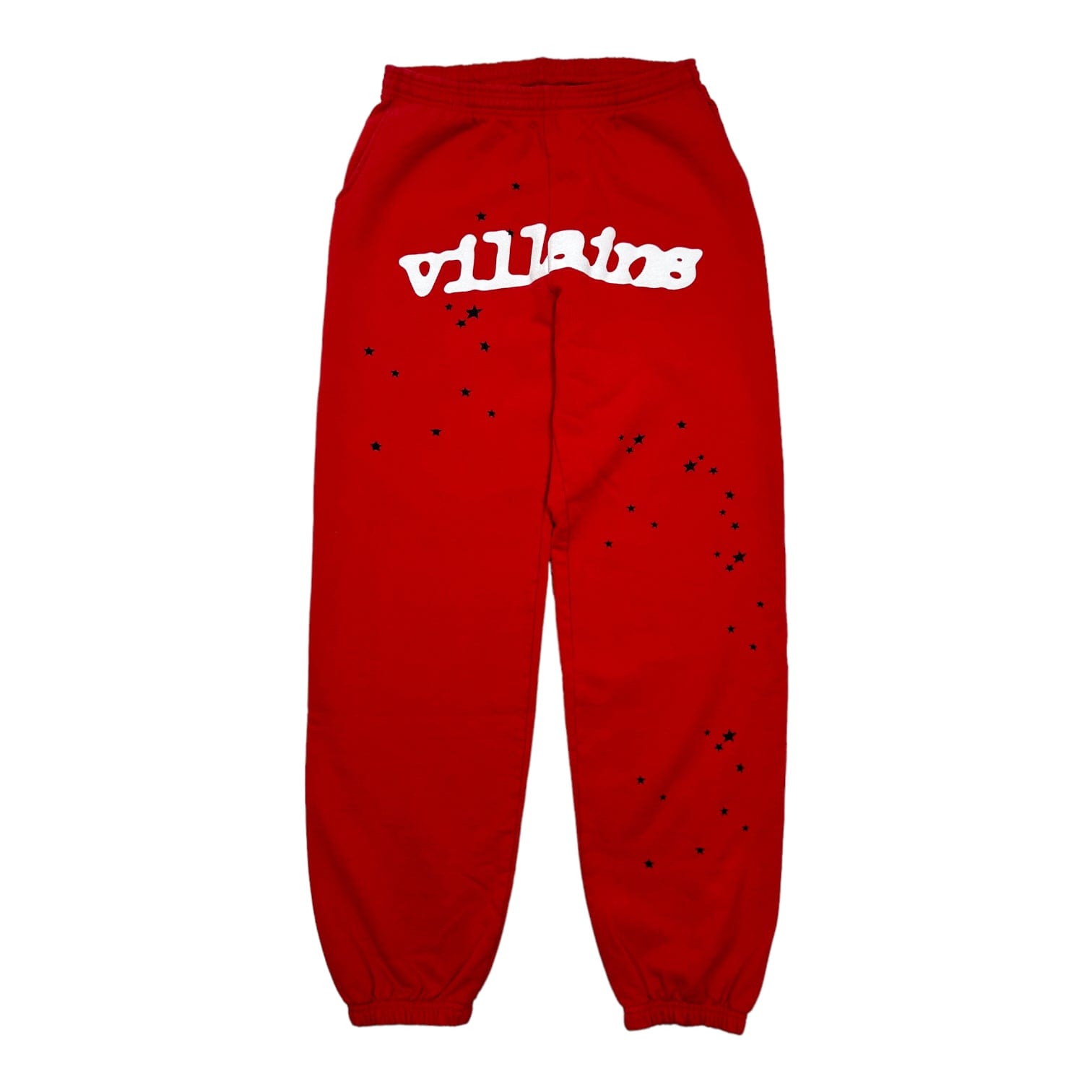 Spider Worldwide x Metro Boomin Villains LA Exclusive Sweatpants Red