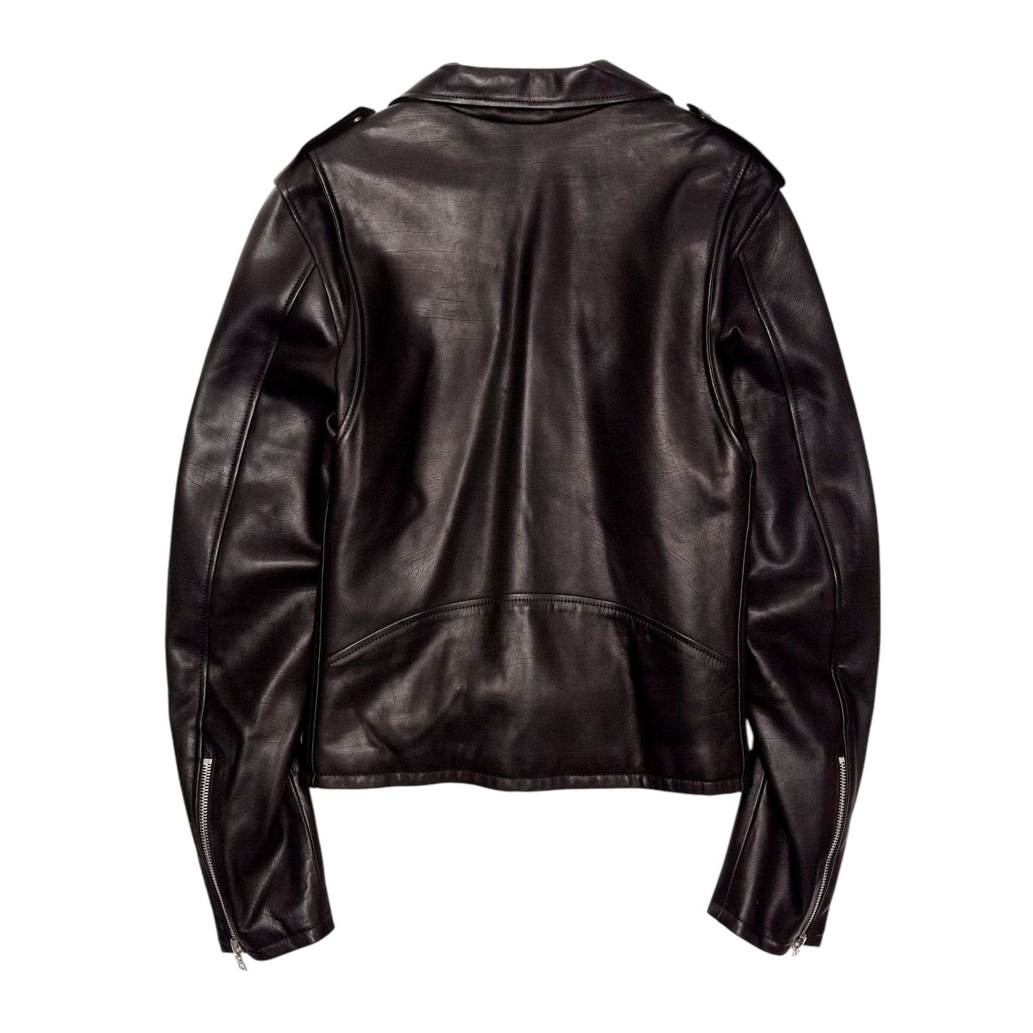 Amiri Leather Motorcycle Jacket Black