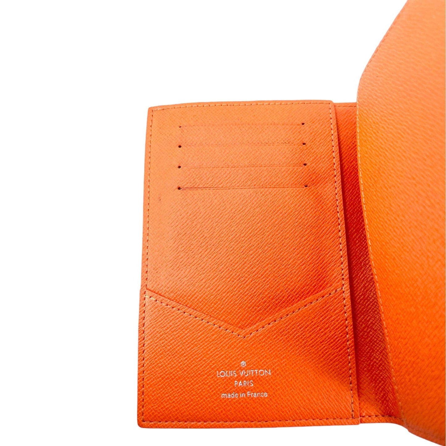 Louis Vuitton Pocket Organizer Monogram Eclipse Volcano OrangeLouis Vuitton  Pocket Organizer Monogram Eclipse Volcano Orange - OFour