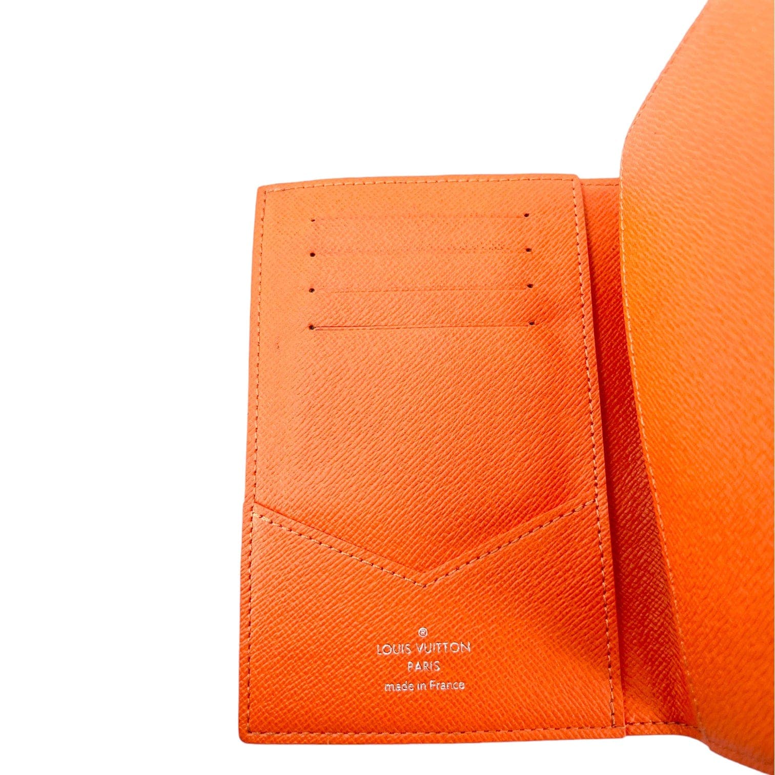 Louis Vuitton Pocket Organizer Monogram Eclipse Volcano OrangeLouis Vuitton Pocket  Organizer Monogram Eclipse Volcano Orange - OFour