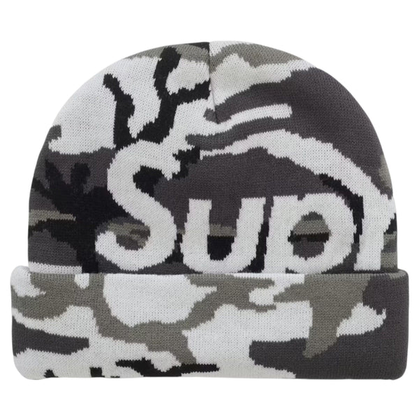 帽子 Supreme Camo Big Logo Beanie  Camo Supreme Camo Big Logo Beanie Snow Camo