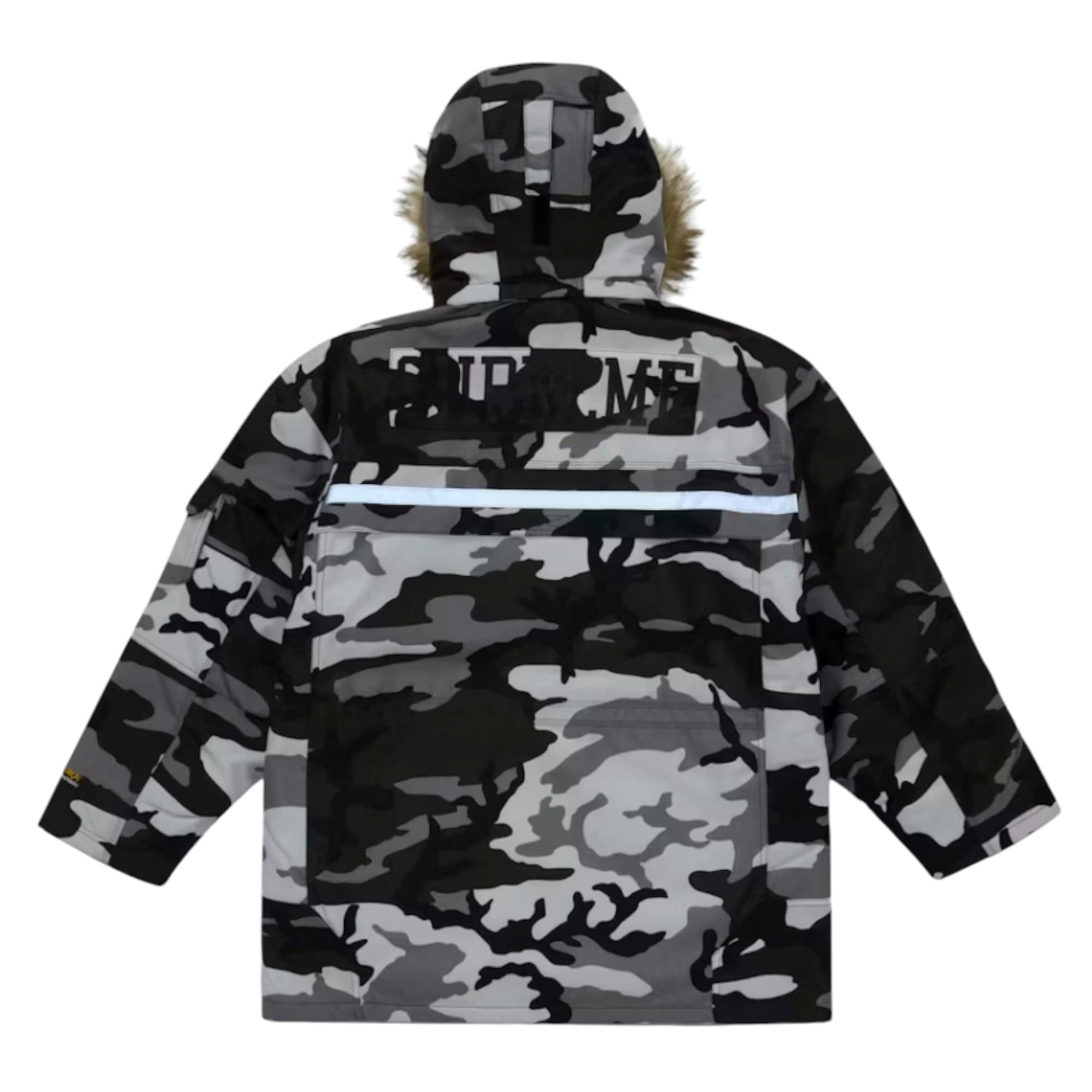 Supreme Cordura Snorkel Down Jacket Snow Camo