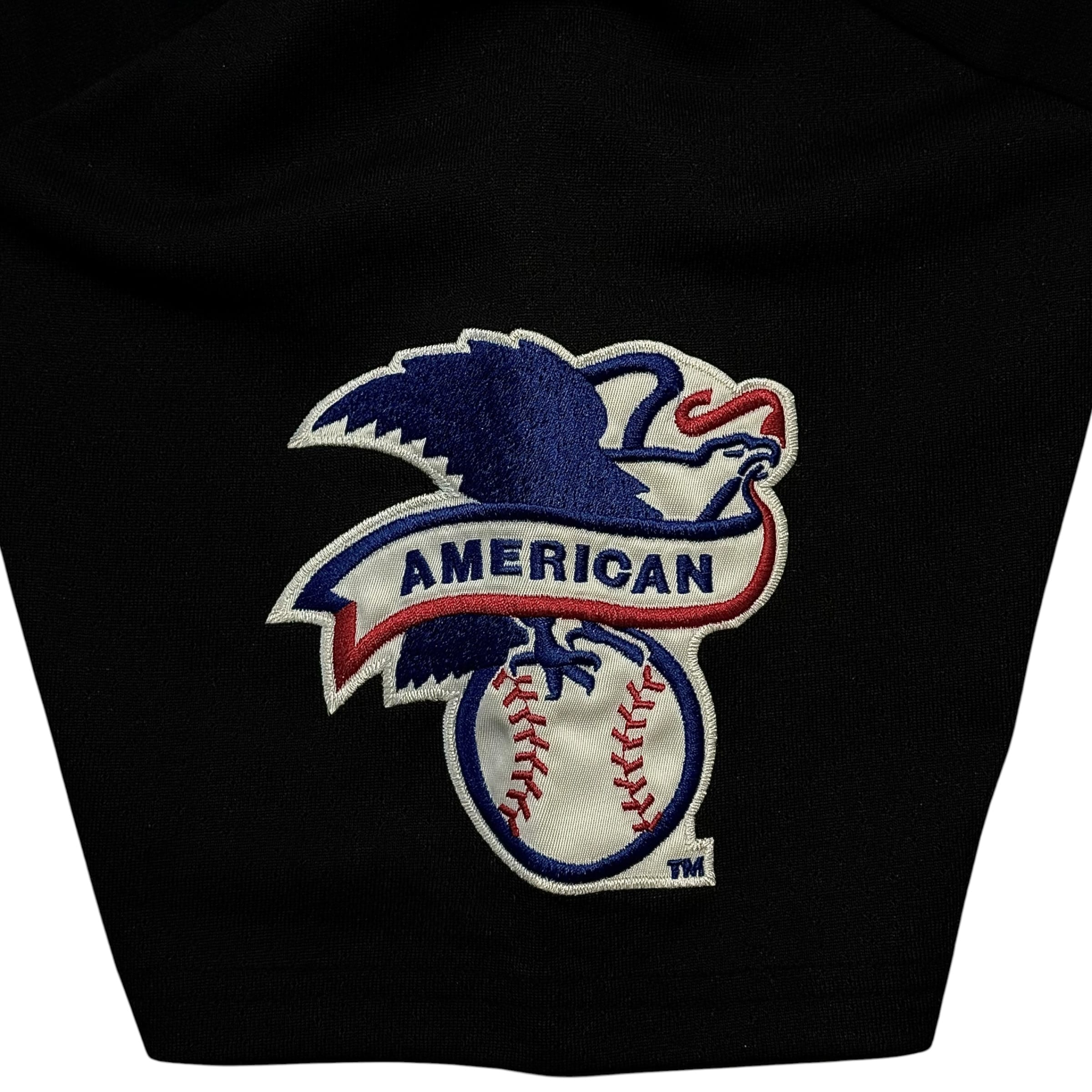 Supreme x New York Yankees Logo Baseball Jersey Black Multi Pre-Owned