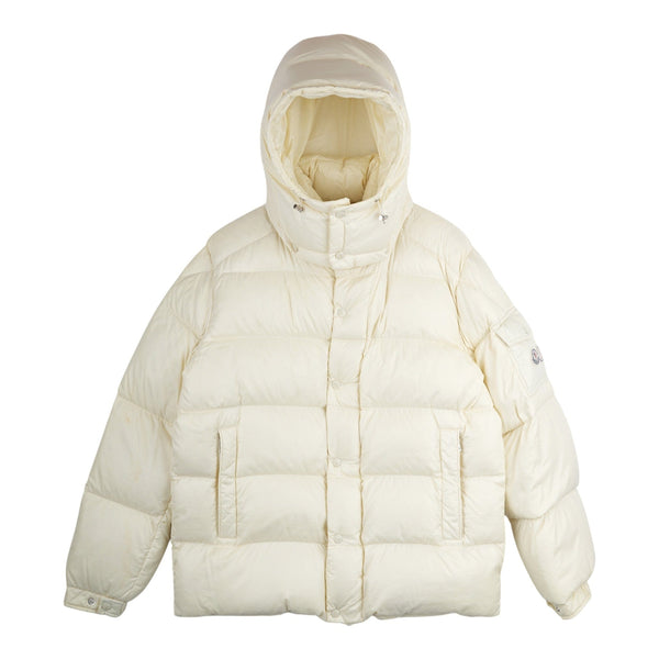 ジャケット MONCLER Women Jackets 1A00010 WHITE Moncler Maya 70th Anniversary Special Edition Short Down