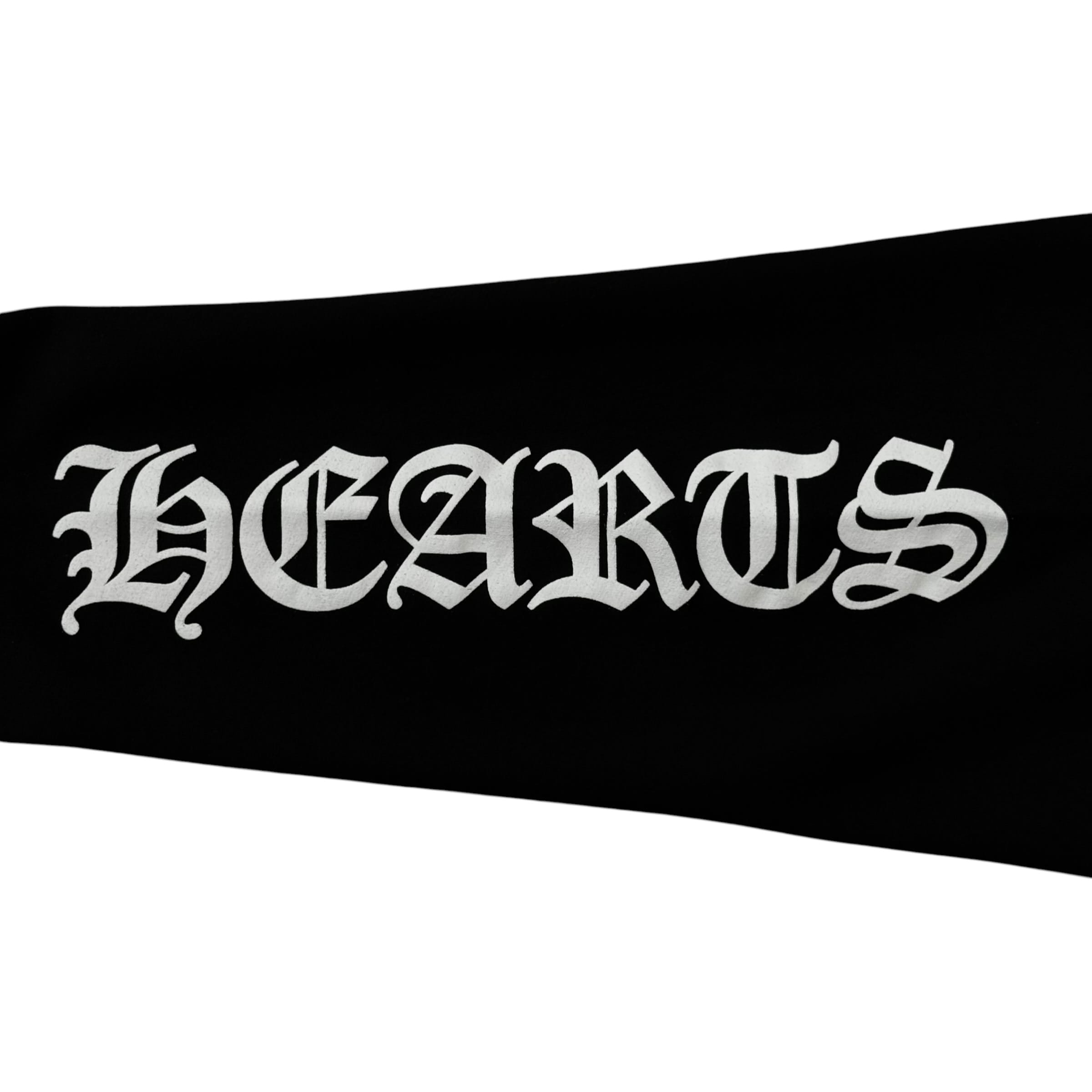 Chrome Hearts Neck Logo Crewneck Sweatshirt Black White