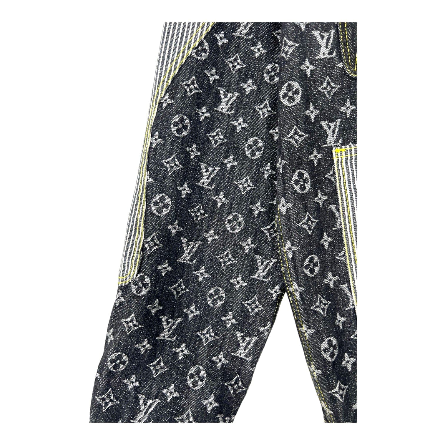 Louis Vuitton x Nigo Monogram Crazy Denim Workwear Jacket Black Pre-Ow –  Origins NYC