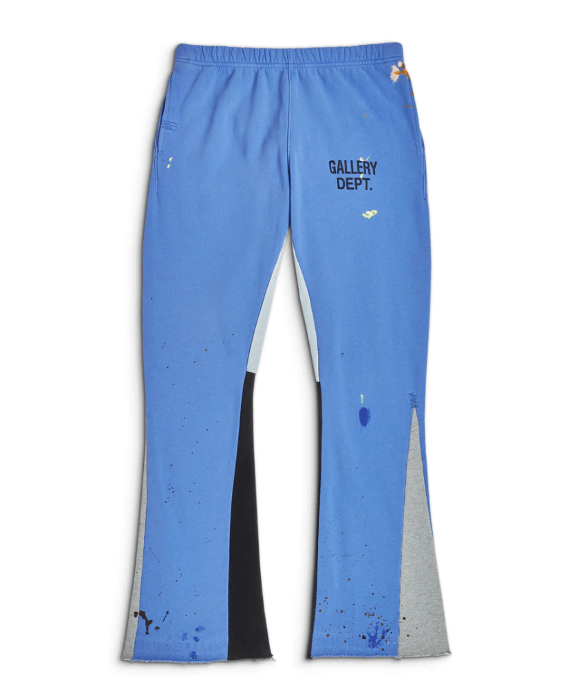 Shop Gallery Department GD Logo Flare Sweatpants Royal Blue