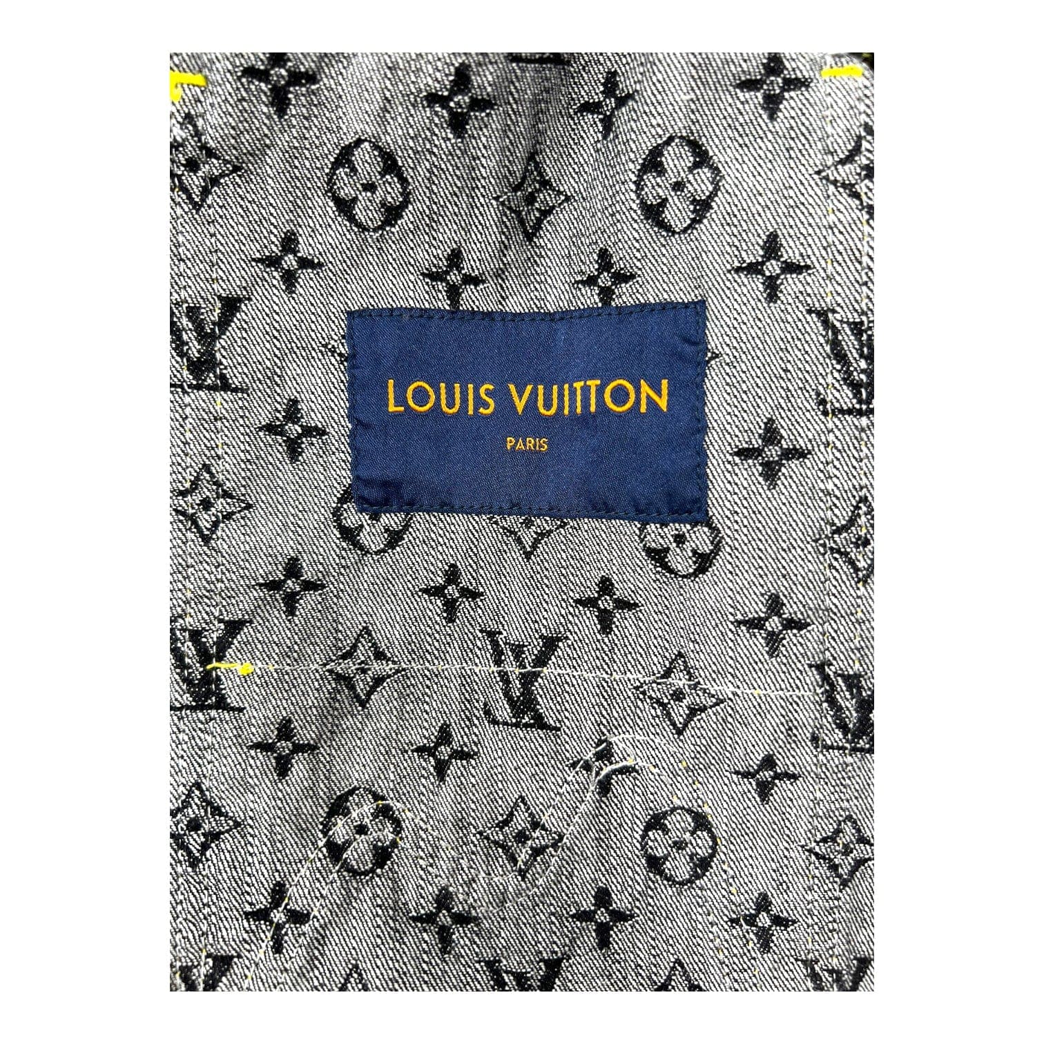 Louis Vuitton LOUIS VUITTON MONOGRAM CRAZY DENIM WORKWEAR JACKET