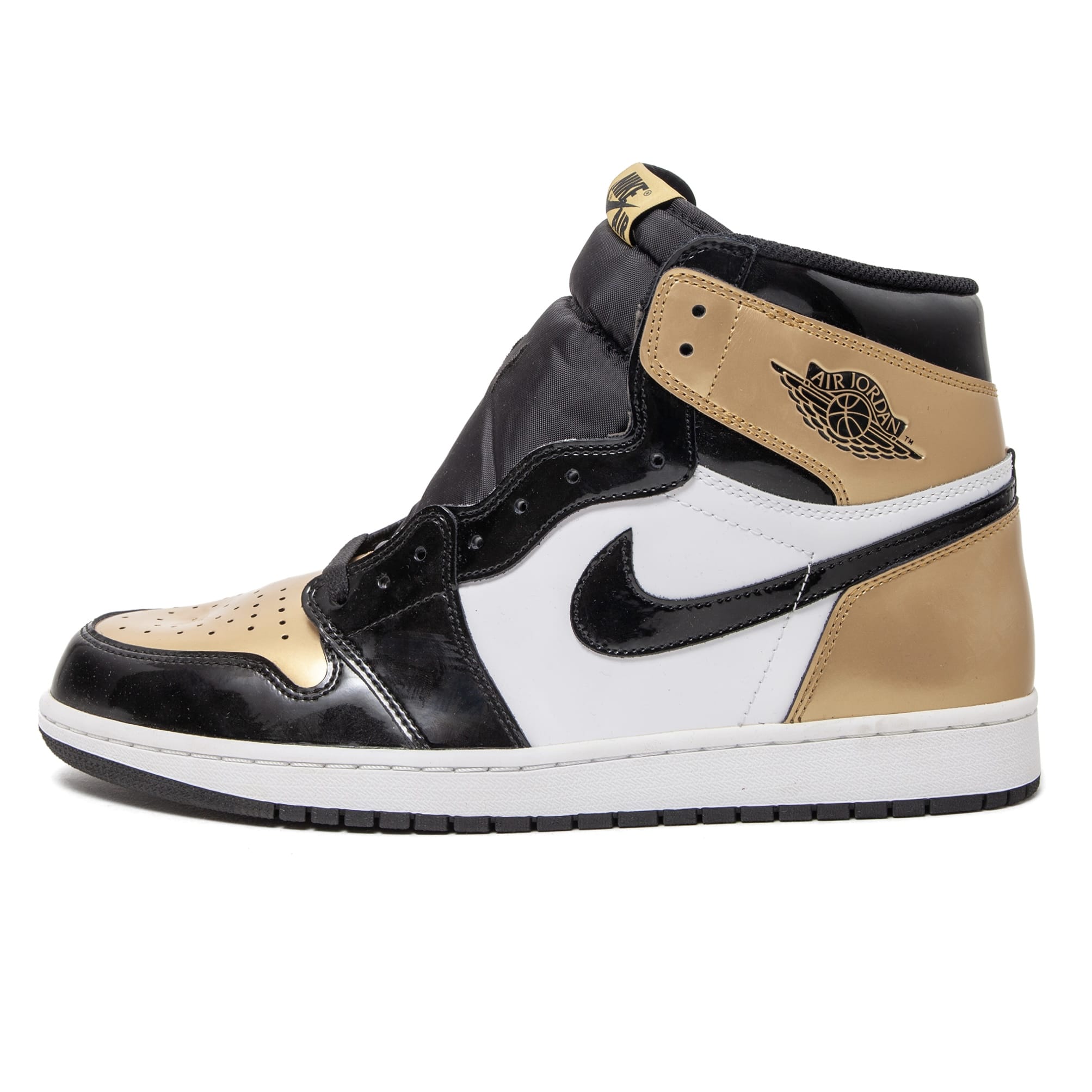 Air Jordan 1 Retro High NRG Patent Gold Toe