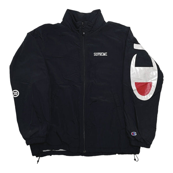 Supreme ナイロンジャケット ブラック 裏起毛 e6f4c90a-b12a-4259-a274-