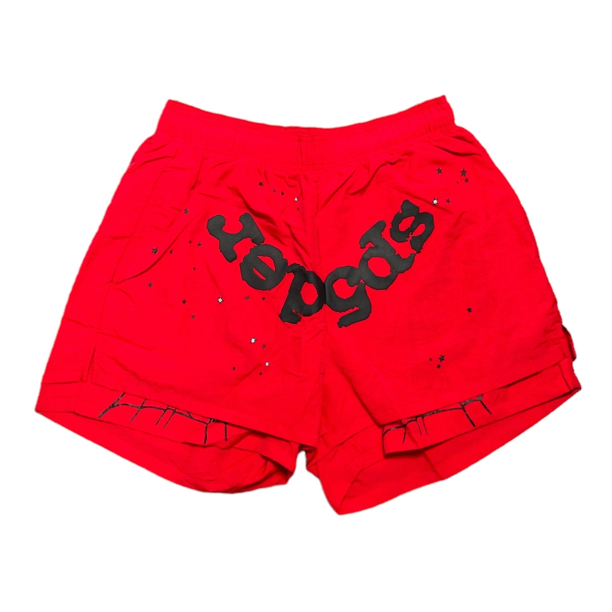 Spider Worldwide OG Web V2 Double Layer Shorts Red