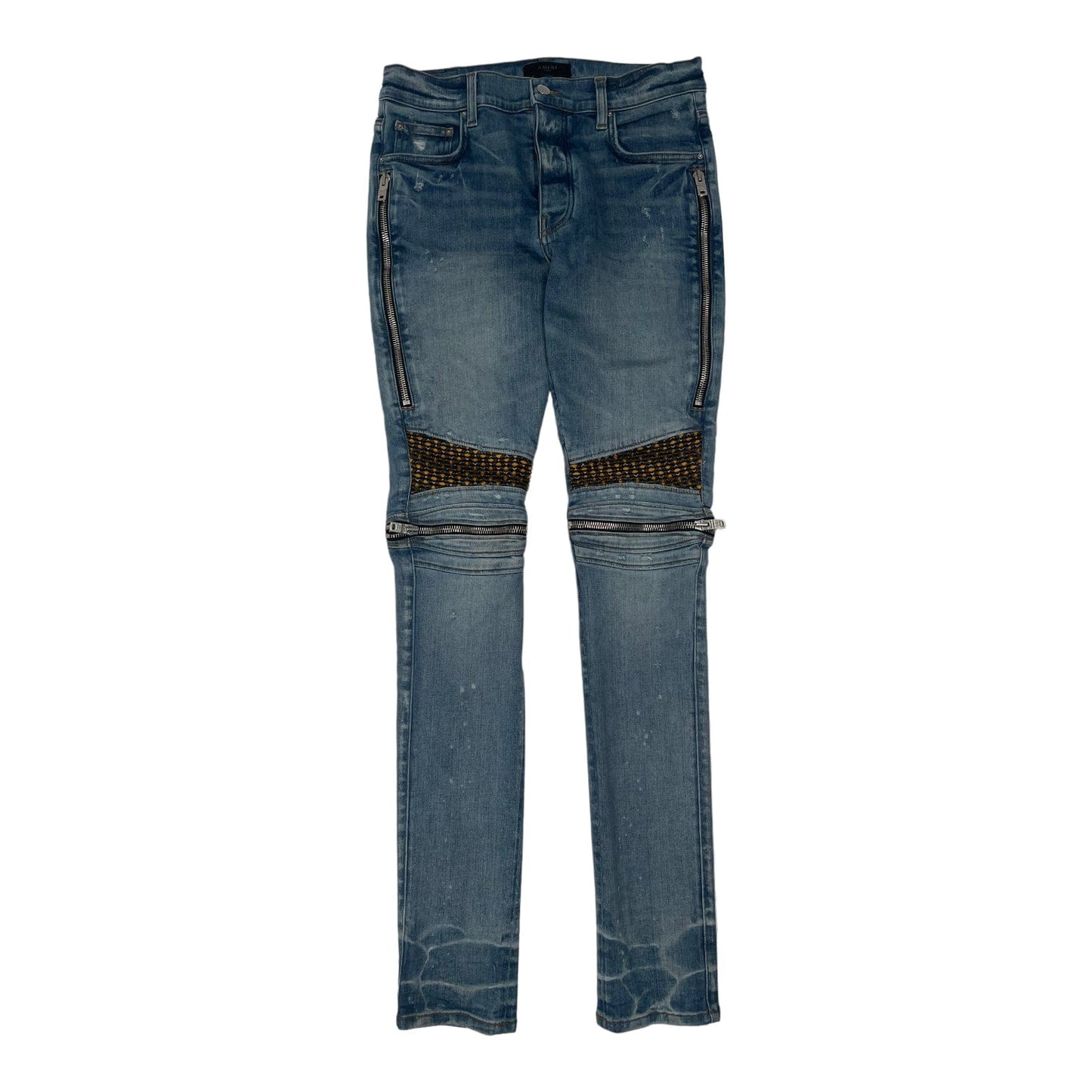 Amiri MX2 Velvet PJ Patch Jeans Clay Indigo Pre-Owned – Origins NYC