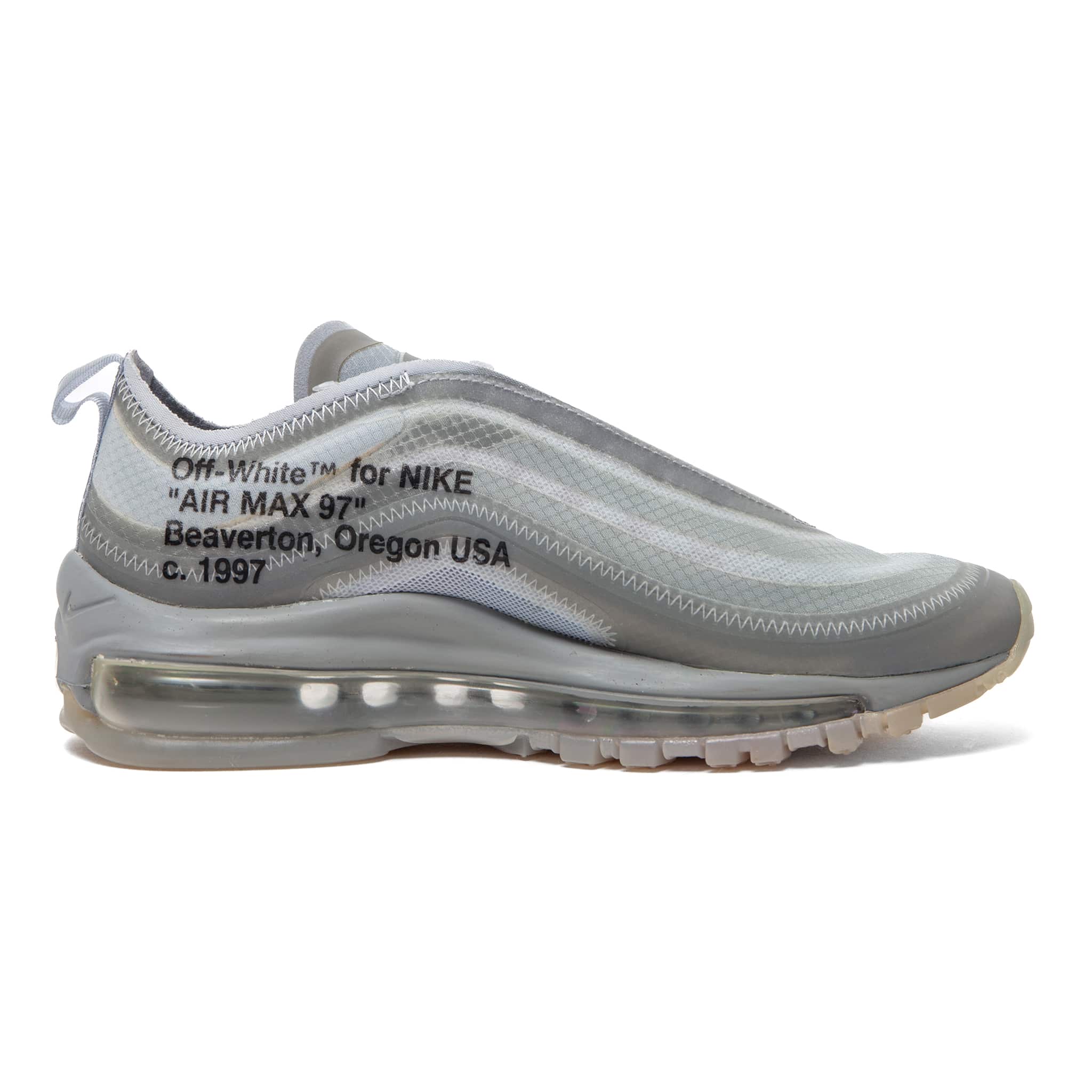 スニーカー NIKE off-white AIR MAX97 menta 27cm US9 Nike Air Max 97 Off-White Menta