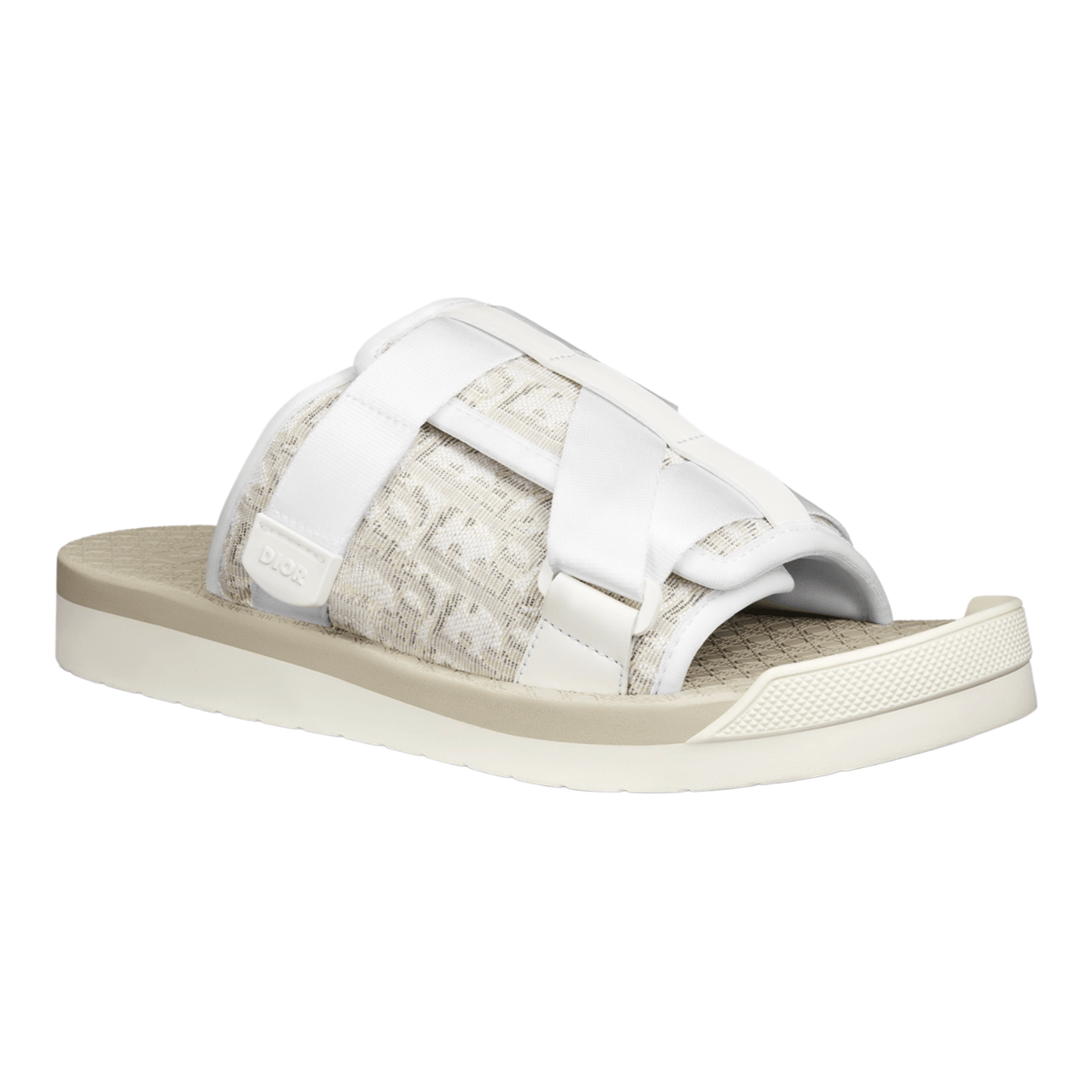 Dior Alpha Sandal Oblique White